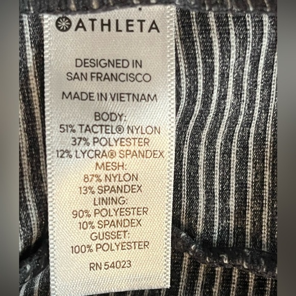 Athleta Modern Metro striped skort Small tall ST - Picture 6 of 6